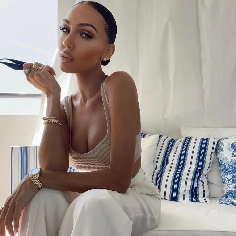 Zara Beige Pink Seamless Corset Top - Picture 2 of 16